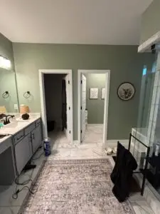 Bathroom Painting Project in Hoschton, GA