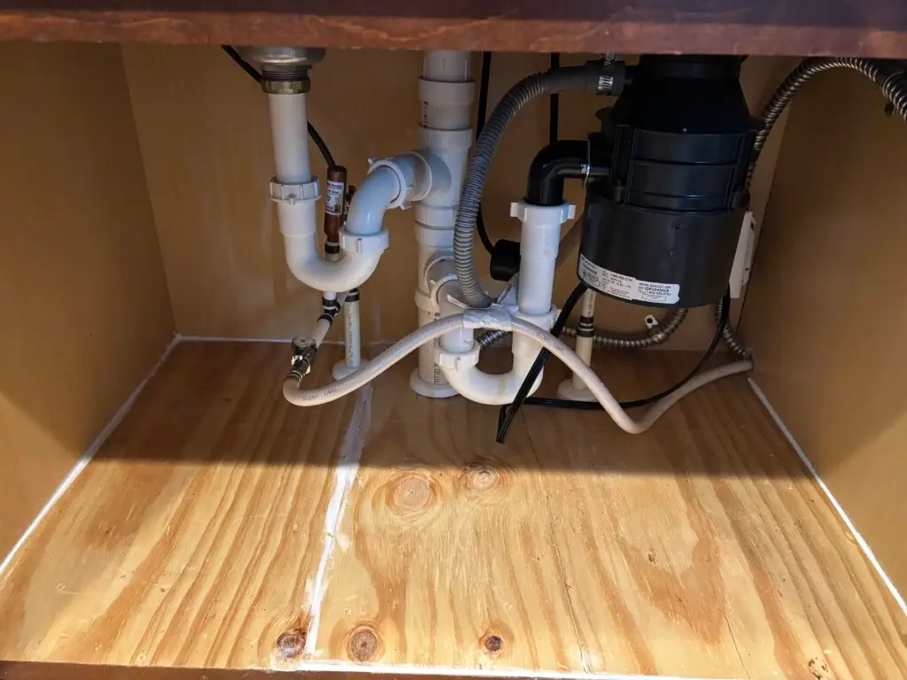 Garbage Disposal Installation and Wood Rot Repair in Jefferson