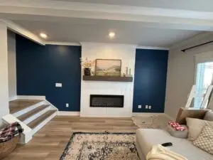 Accent Wall Painting Project in Hoschton, GA