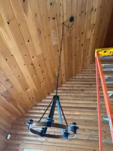 Ceiling Light Fixture Replacement in Pendergrass