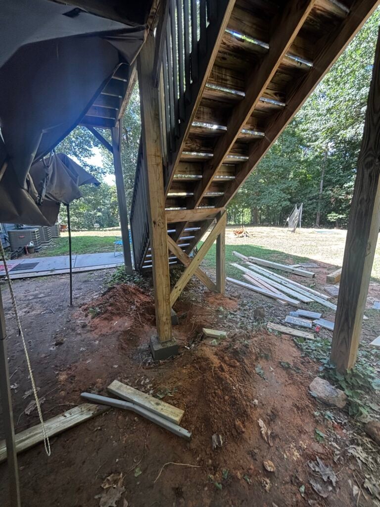 Rotted Wood Post Replacement in Jefferson — jefferson