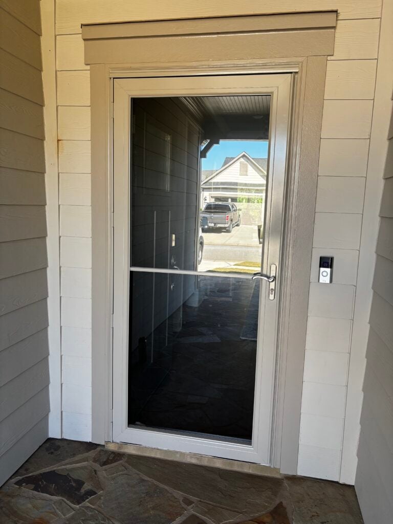Storm Door Installation in Hoschton — door installation