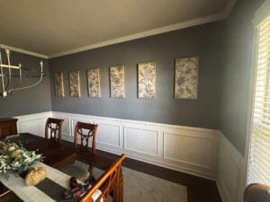 Picture Hanging in Jefferson — gallery wall installation